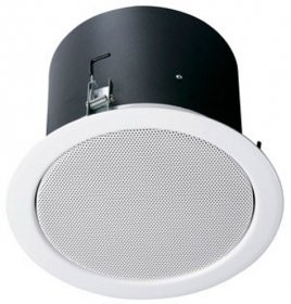 DL-AB 06-200/T-EN54 - IC Audio - AB-Kablolama için Tavan Hoparlörü, 2x6 watt IP55, 1438-CPR-0233